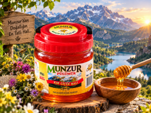 Munzur Kır Çiçek Balı 1 Kg Pet Kavanoz