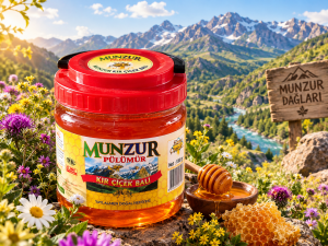 Munzur Kır Çiçek Balı 1 Kg Pet Kavanoz