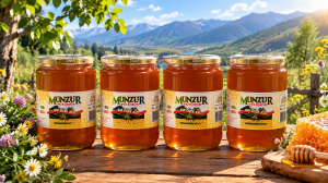 Munzur Kır Çiçek Balı 850 gr Cam Kavanoz 4 Adet